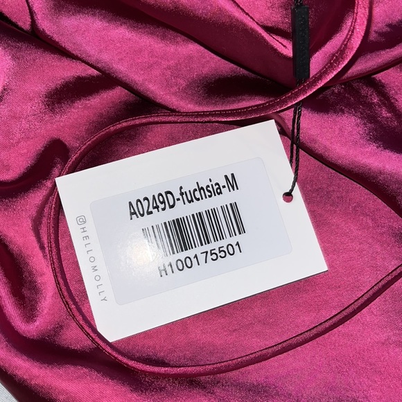 Hello Molly Fuchsia Dress - Picture 9 of 11